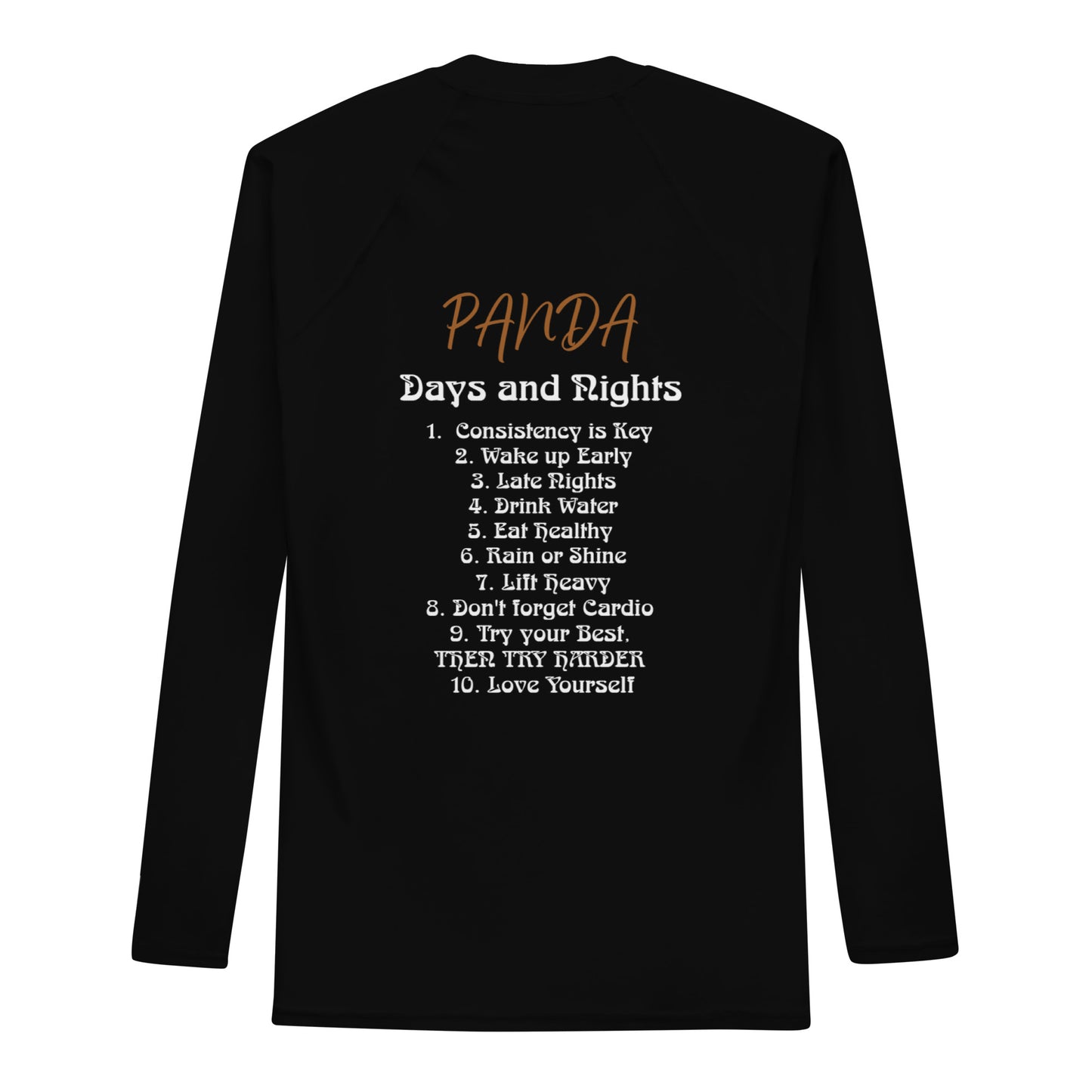 Panda Days and Nights - Men's Rash Guard