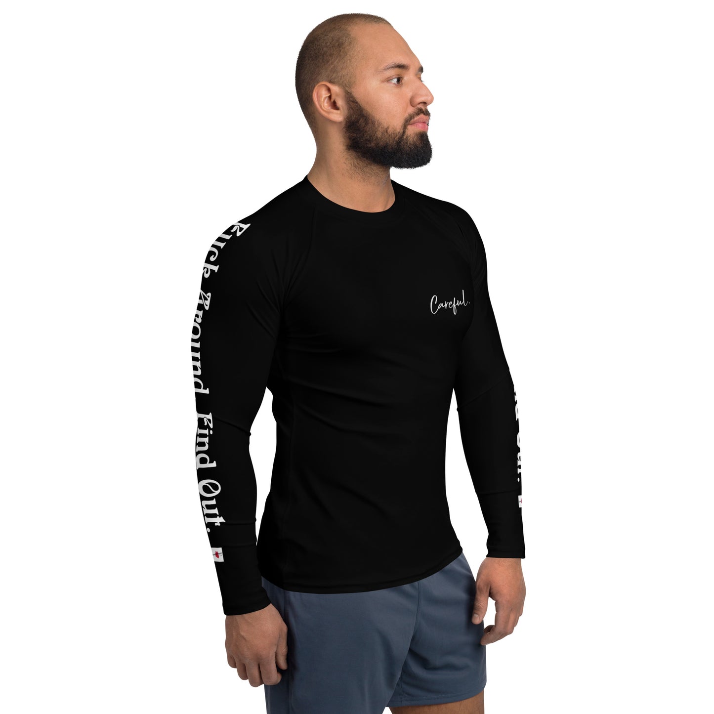 Fuck Around, Find Out (Careful) - Men's Rash Guard