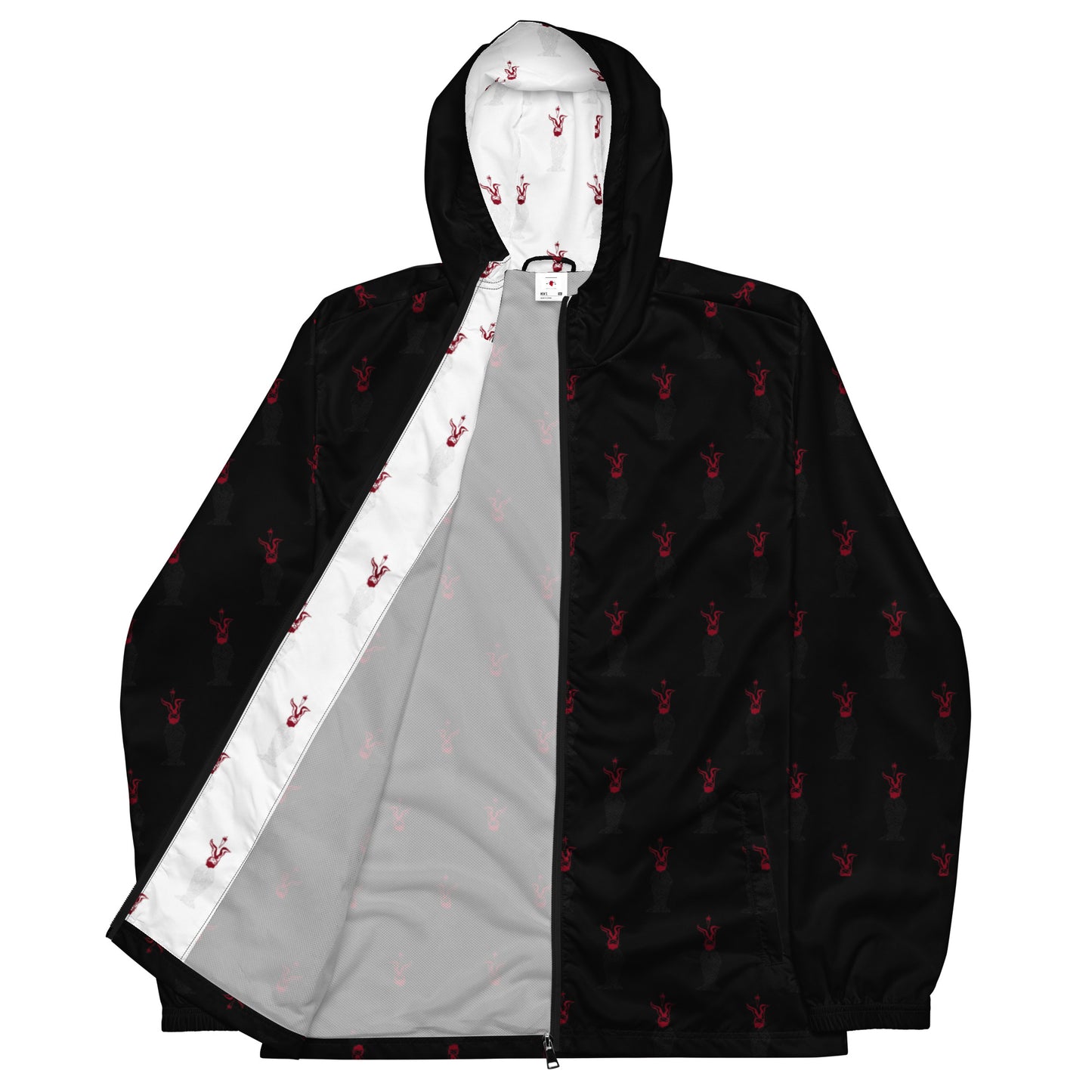 Down the Rabbit Hole (RED) - Men’s windbreaker