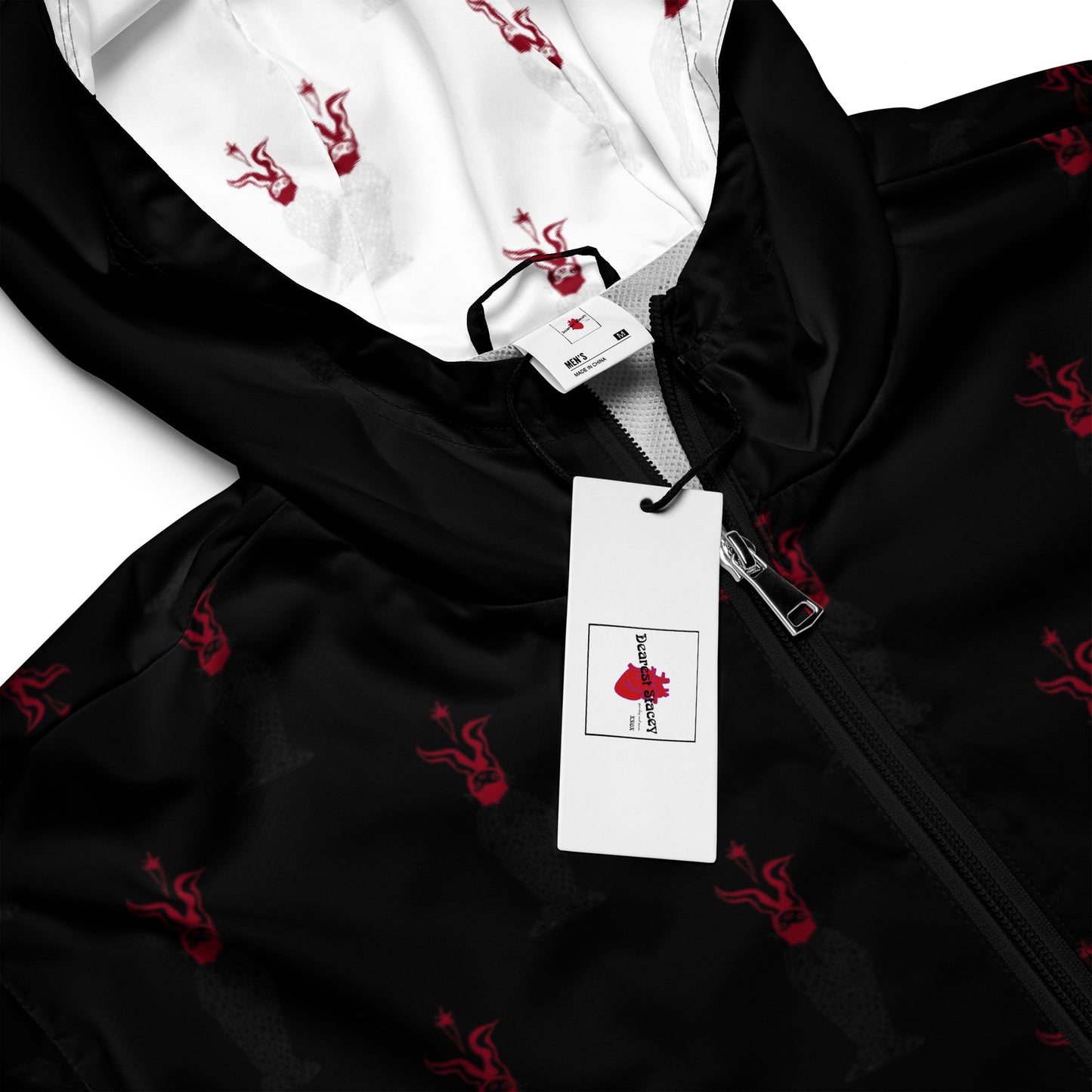 Down the Rabbit Hole (RED) - Men’s windbreaker