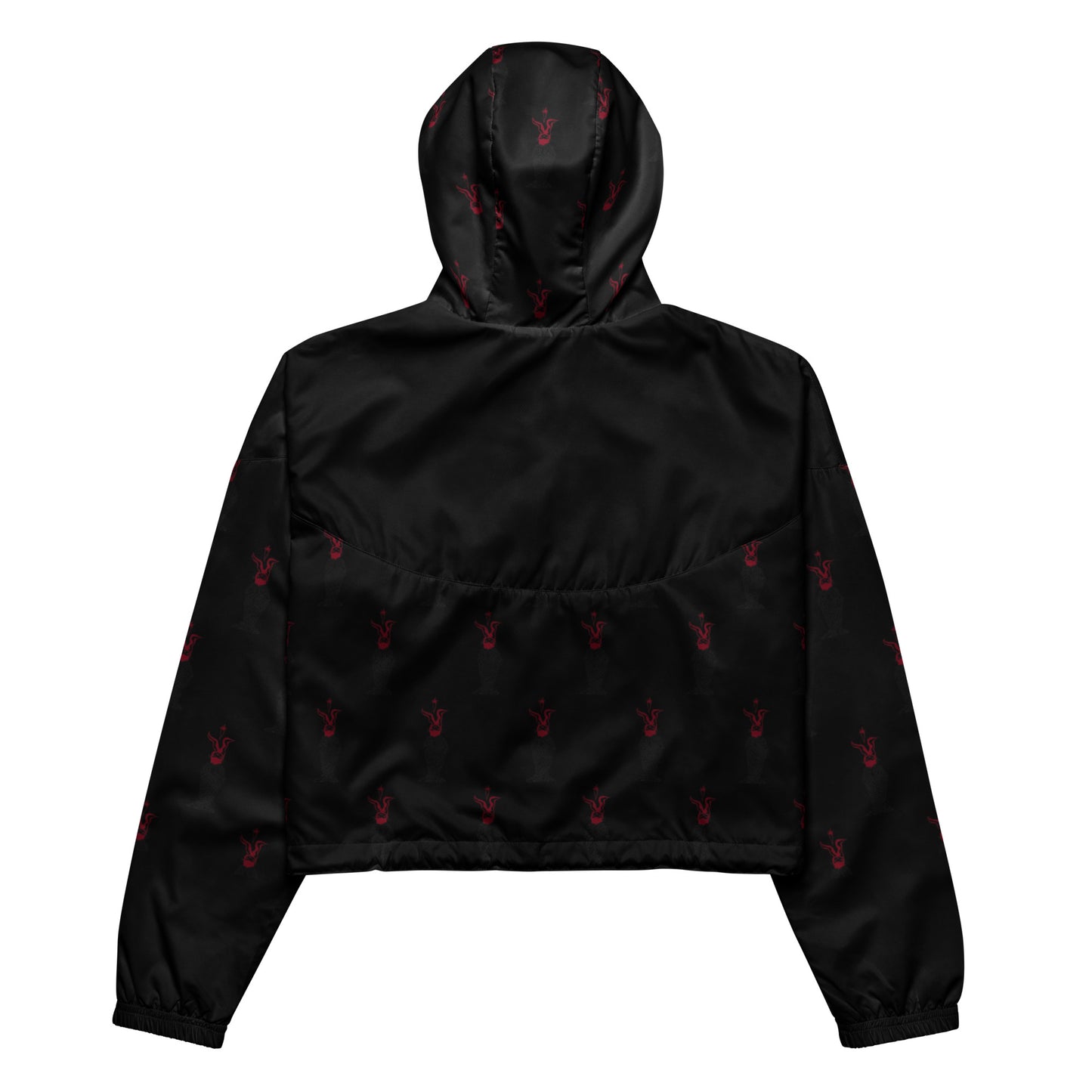 Down the Rabbit Hole (RED) - Women’s cropped windbreaker