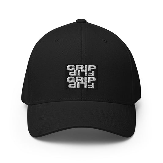 Grip Flip Repeat - Structured Twill Cap