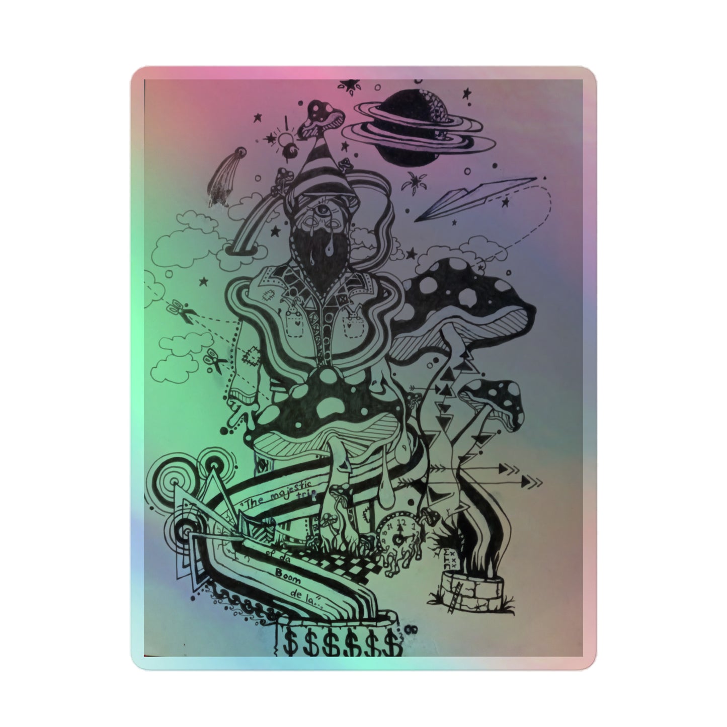 Trip Trip - Holographic stickers