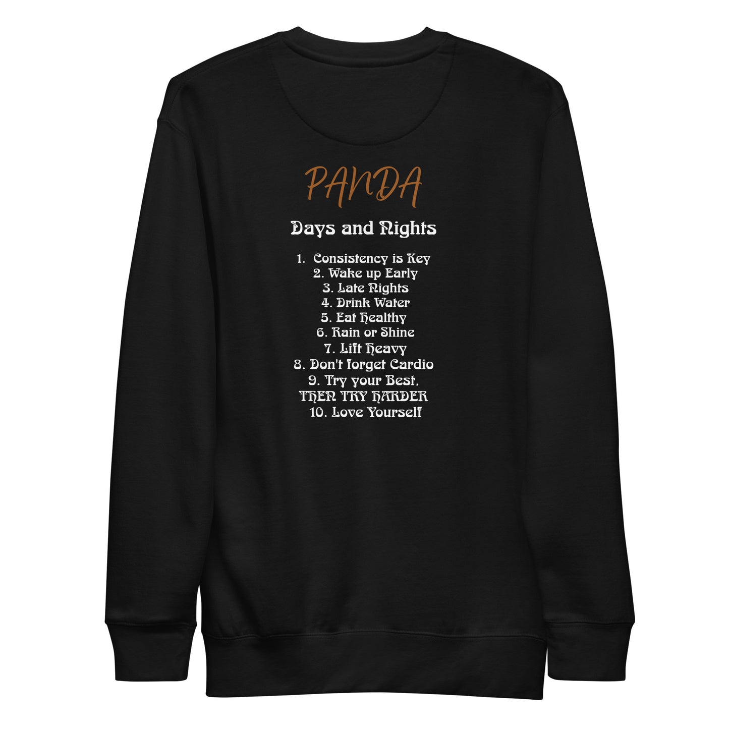 Panda Days and Nights - Unisex Premium Sweatshirt