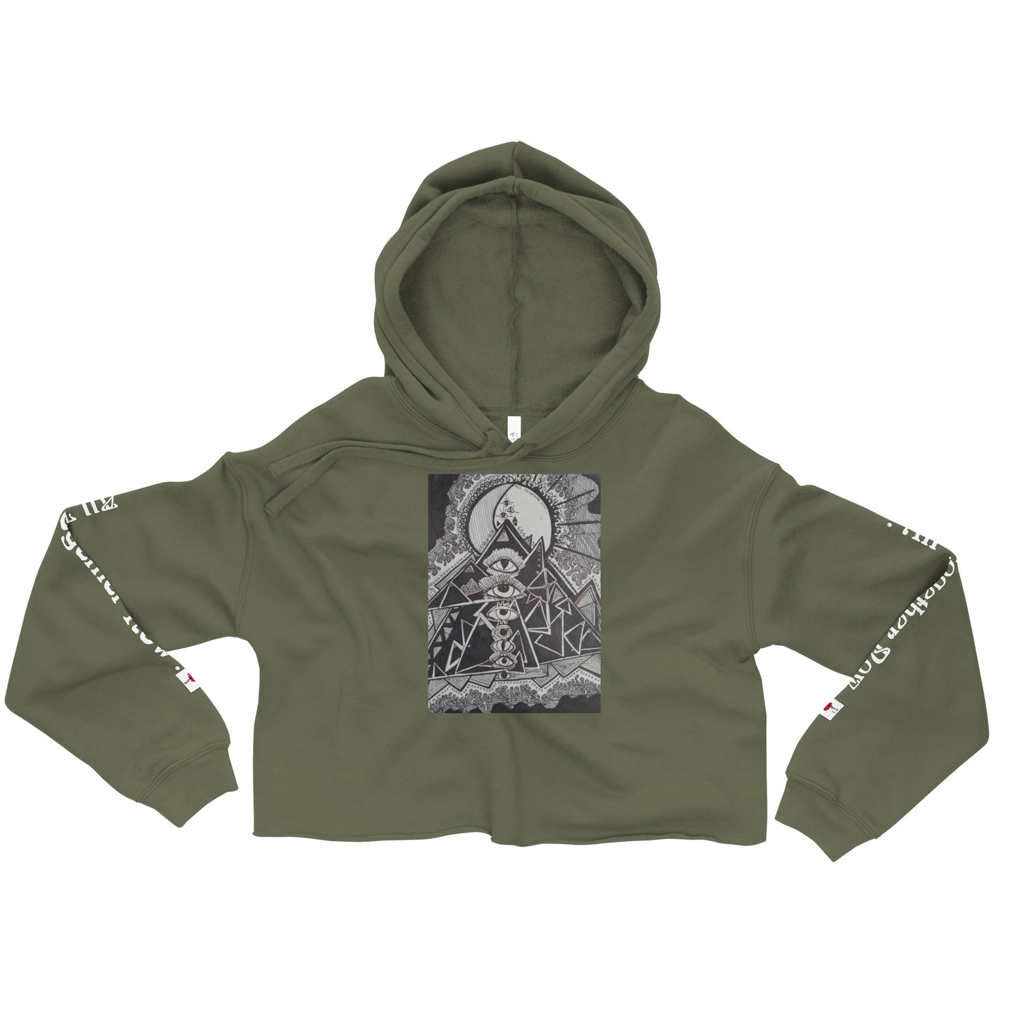 All Together Now - Crop Hoodie