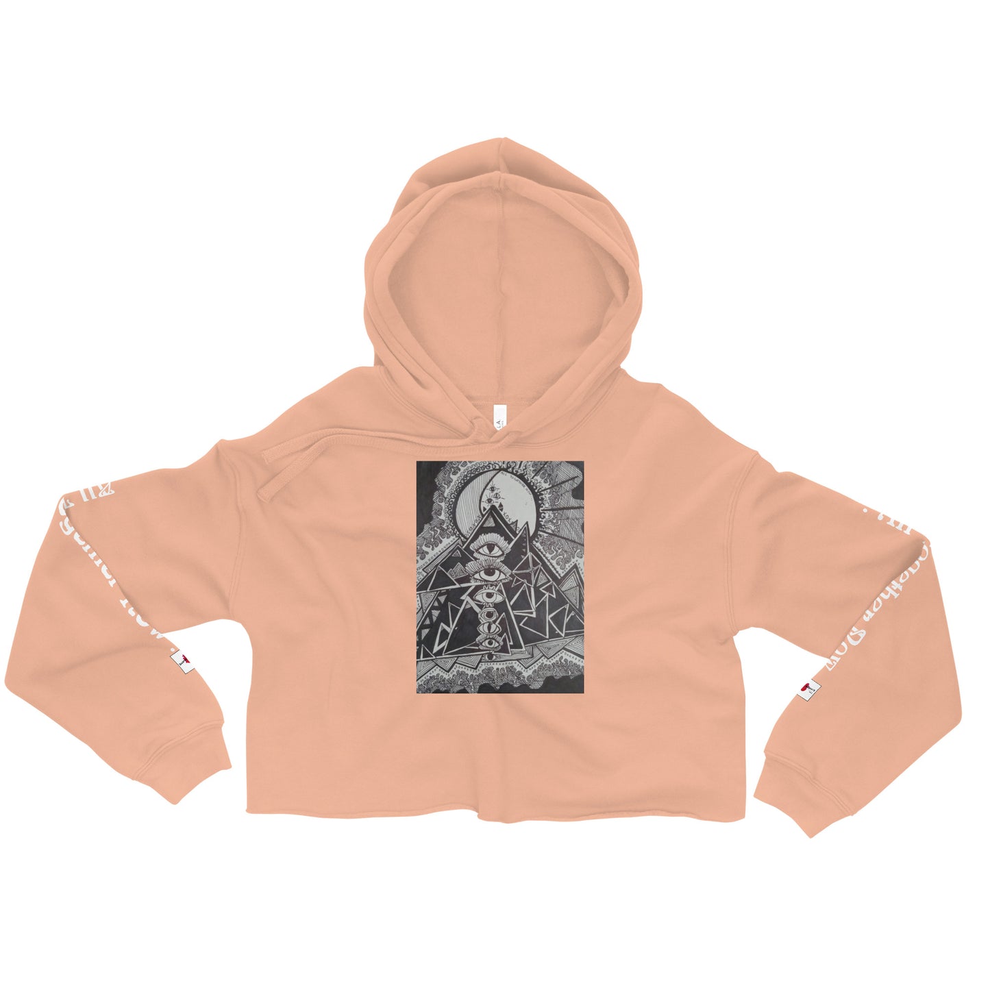 All Together Now - Crop Hoodie